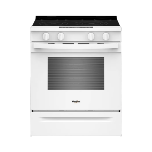 Whirlpool 30" Electric Smart Range with 5 Radiant Elements